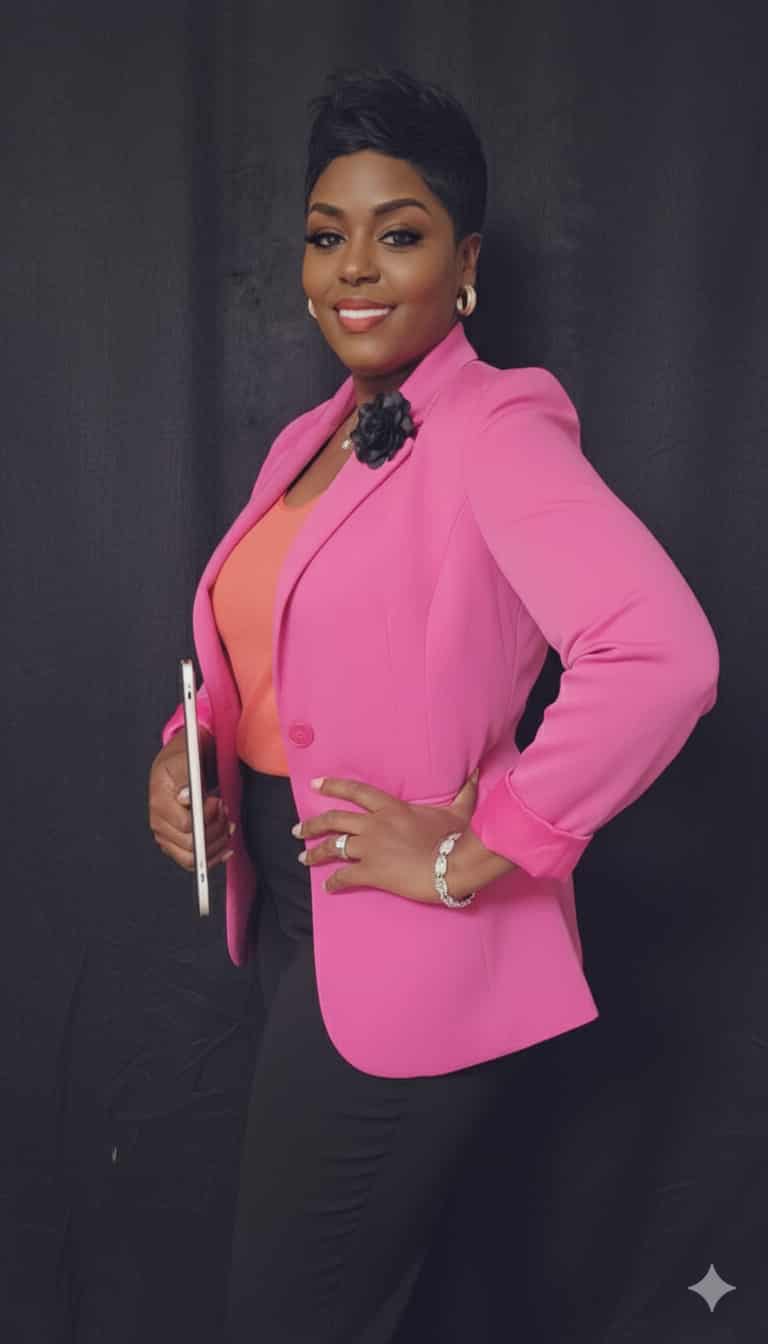 Portrait of the founder of Beauty Mark1 LLC.